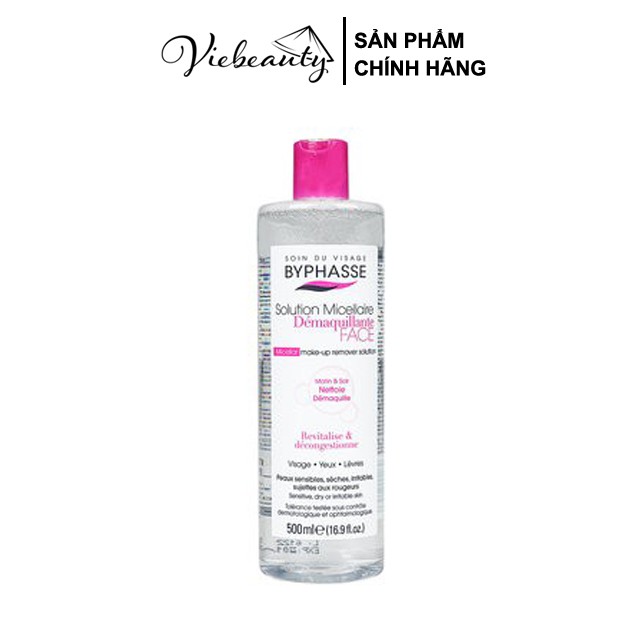  Nước Tẩy Trang Byphasse Không Cồn Dành Cho Mọi Loại Da 500ml - Khongcoson | BigBuy360 - bigbuy360.vn