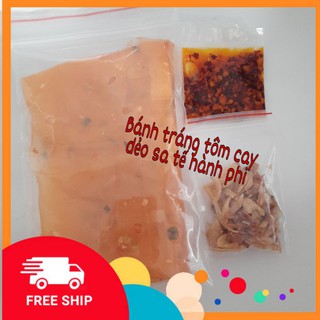 Bánh tráng tôm dẻo sa tế hành phi