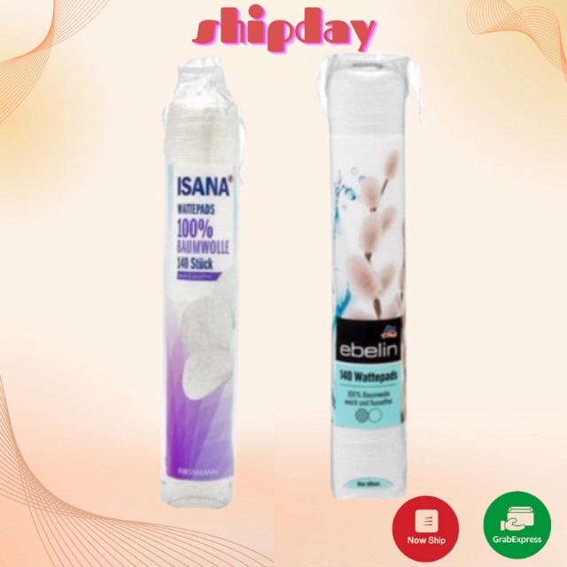 Bông Tẩy Trang Pháp Tetra Medical Carrés De Coton 600 miếng Le Soin Làl'état Pur-Nội Địa Pháp