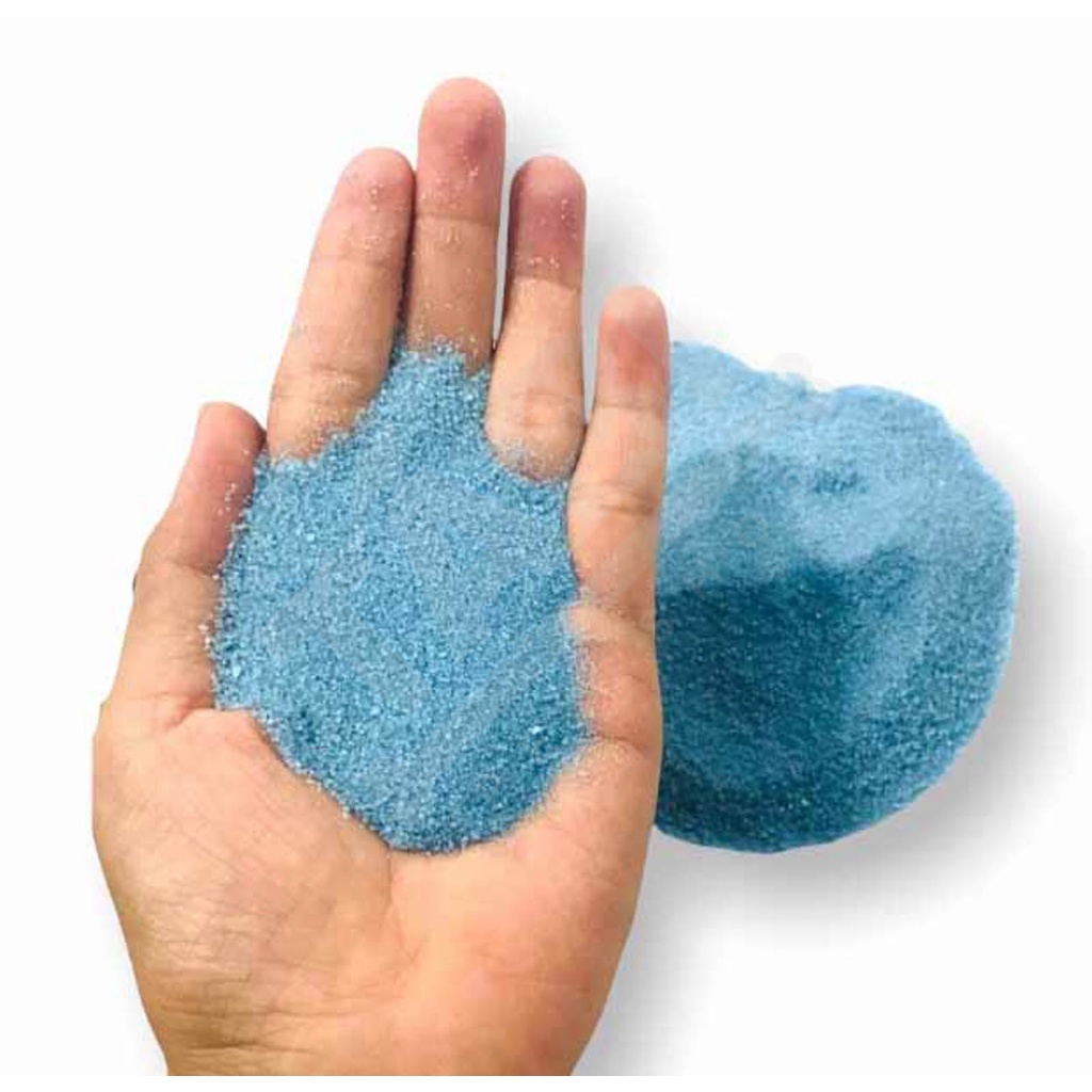 1KG Cát XANH Loại Hạt Mịn Trang Trí Terrarium, Tiểu Cảnh Hồ Cá - Phụ Kiện Bể Cá Thuỷ Sinh