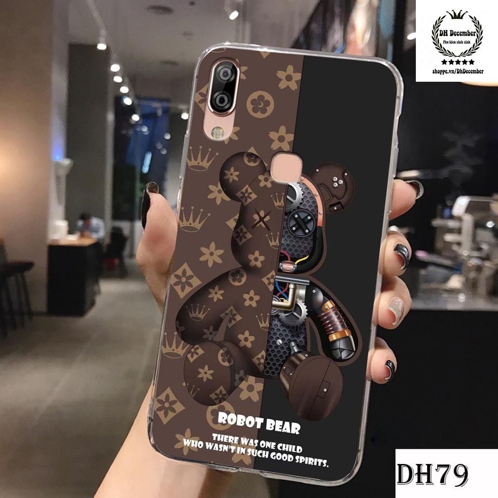 Ốp lưng Vsmart ACTIVE 1 PLUS in hình 3D lucky, gấu Beer xinh xắn - KHÔNG NÊN BỎ LỠ