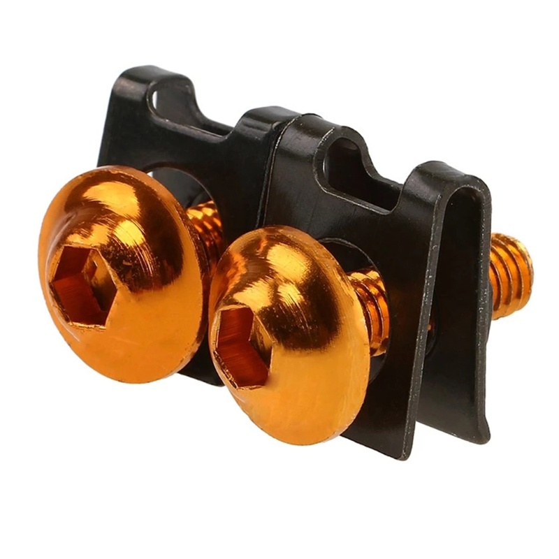 Set 10 Ốc Vít Hợp Kim Nhôm M6 6mm Sửa Chữa Thân Xe Máy Bền Bỉ