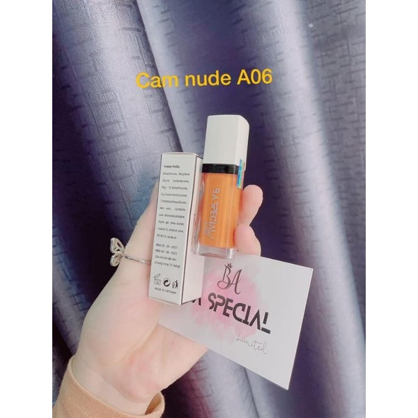 Loa Loa!   Son B.A Special Limited – Son Hữu Cơ Không Chì Siêu Lì – Màu Son Tươi Sáng Trẻ Trung