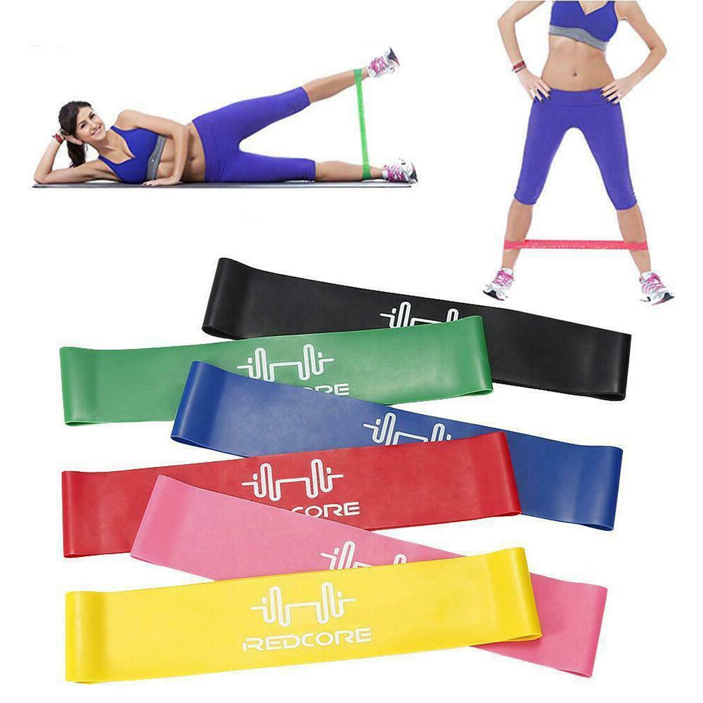 Dây Đai Kháng Lực Bằng Latex Bền Có Thể Tháo Rời Hỗ Trợ Luyện Tập Yoga / Thể Hình