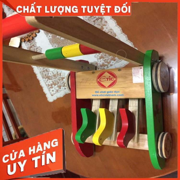 Thanh lý xe gỗ tập đi con chim cho bé - Hàng nhập khẩu