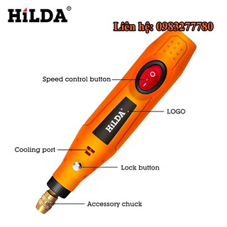 MÁY KHẮC MÀI MINI HILDA MD6612