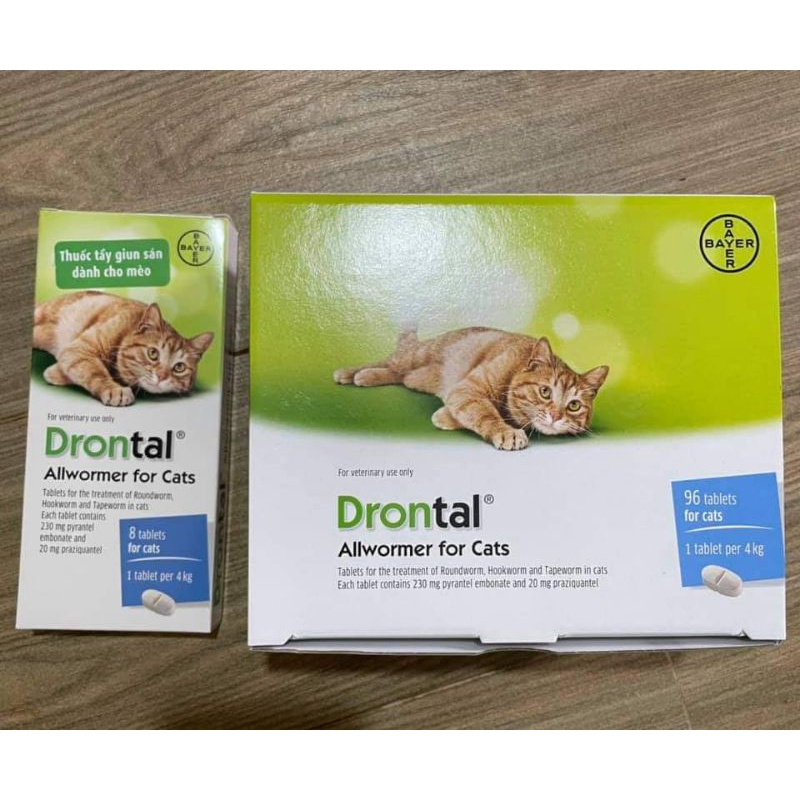 Drontal cho Mèo ( lẻ 1 viên)
