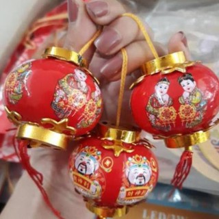 10 QUẢ CẦU Phụ kiện trang trí cây mai cây đào ngày tết