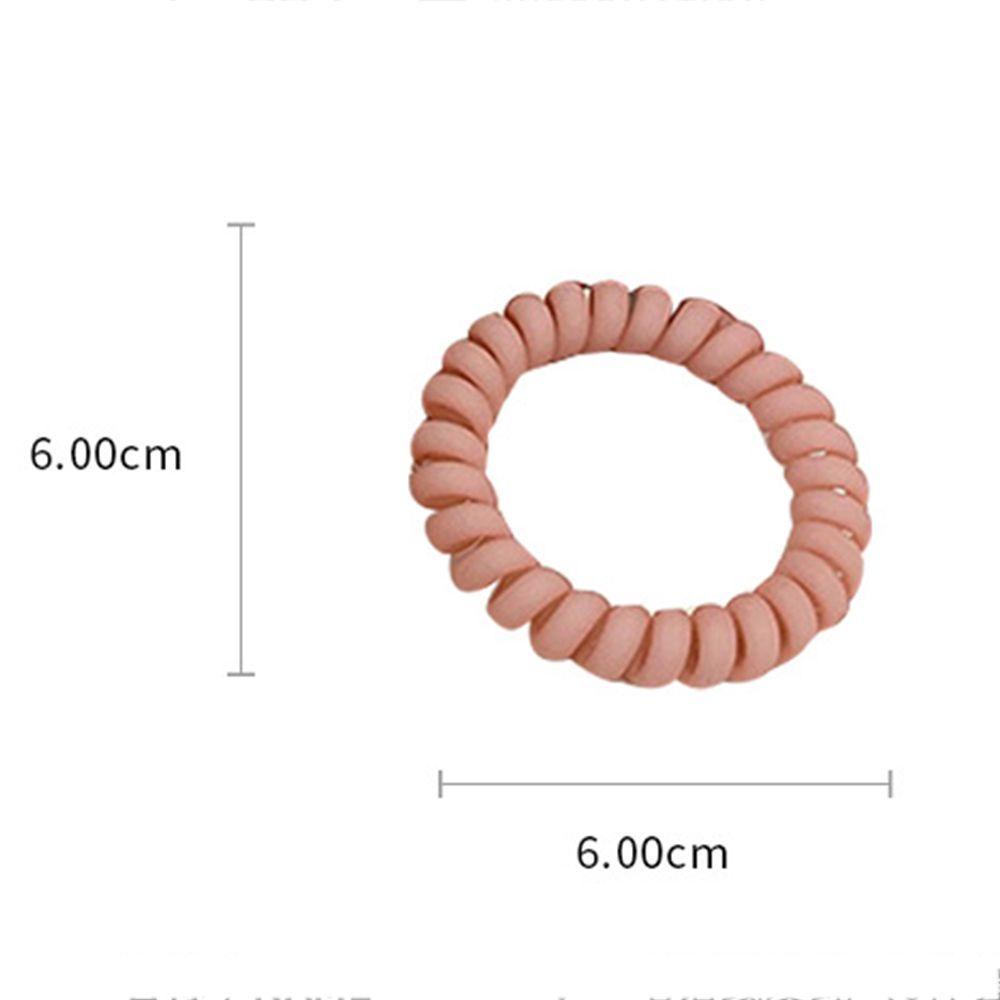 Preston Dây Cột Tóc Scrunchies Bằng Resin Màu Sắc Ngọt Ngào Dễ Phối Đồ Cho Nữ