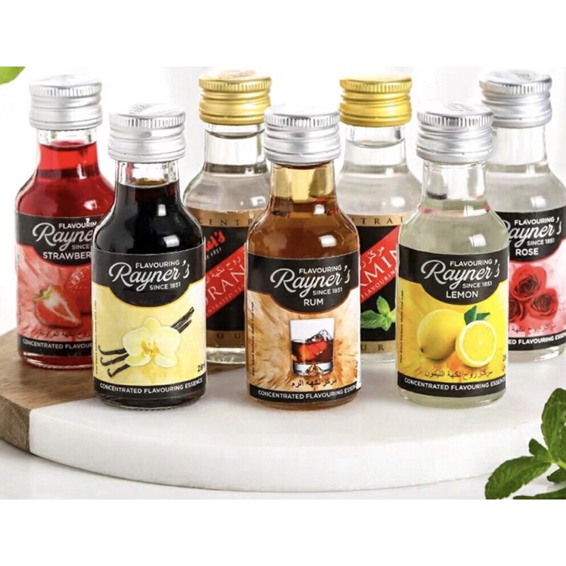 Tinh chất vani Rayner : hương vanila, dứa, chocola, chuối, dâu