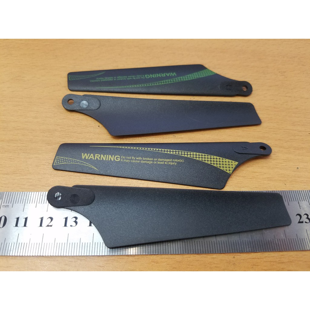 Xuongpinoto Bộ cánh quạt máy bay trực thăng YD-218 dài 10.5cm ,hàng mới 100%