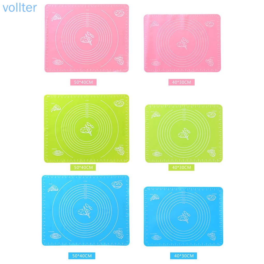 Thảm Lót Silicon Chống Dính Tiện Dụng Cho Nhà Bếp 50x40cm