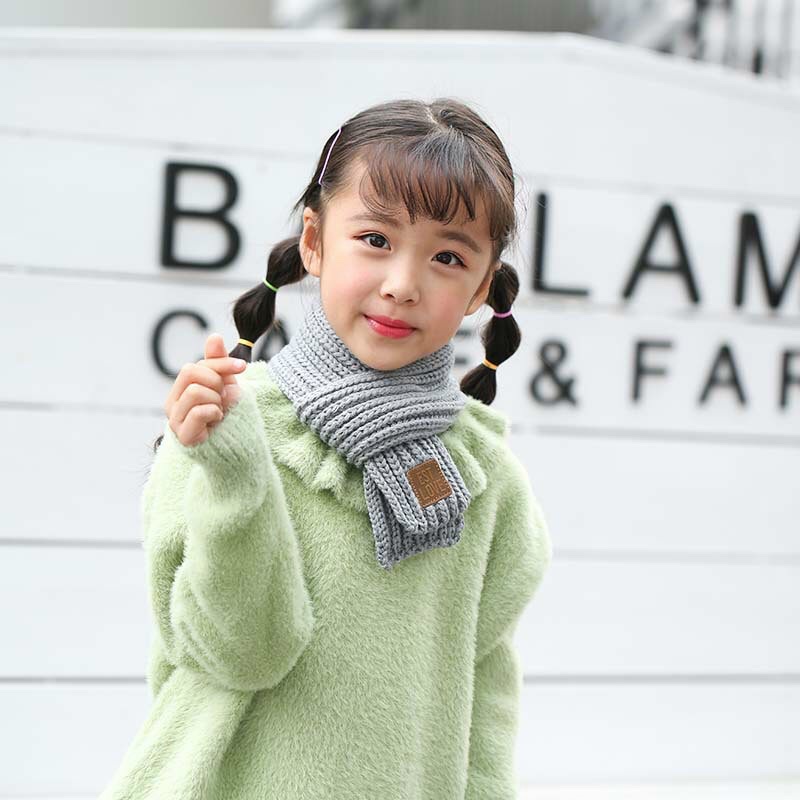 Khăn quàng cổ cho bé chất len hàng cao cấp - Khăn len trẻ em Full 13 Màu