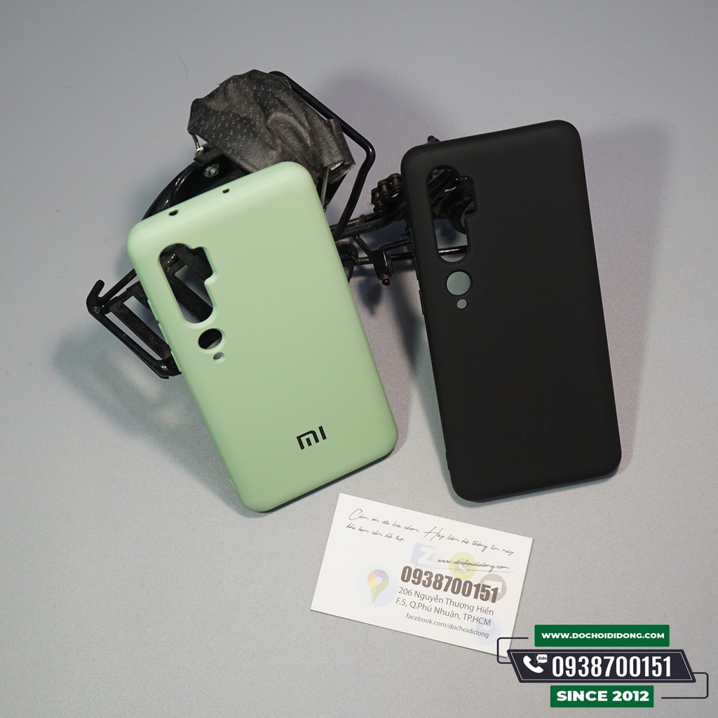 Ốp Lưng Xiaomi Mi Note 10 Pro Silicon Chống Bẩn Cao Cấp