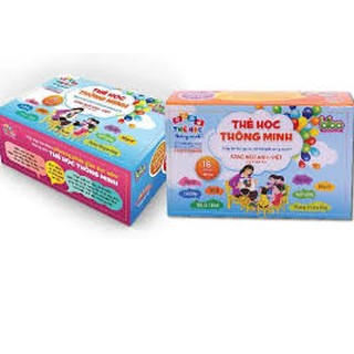 BỘ 416 THẺ HỌC THÔNG MINH SONG NGỮ ANH - VIỆT.