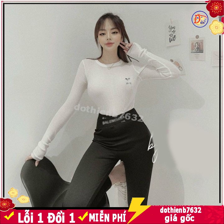 [Hot trend] Quần LEGGING cạp cao siêu sang chảnh, Co Giãn 4 Chiều Cao Cấp Ống Dài Siêu Đẹp (kèm hộp)