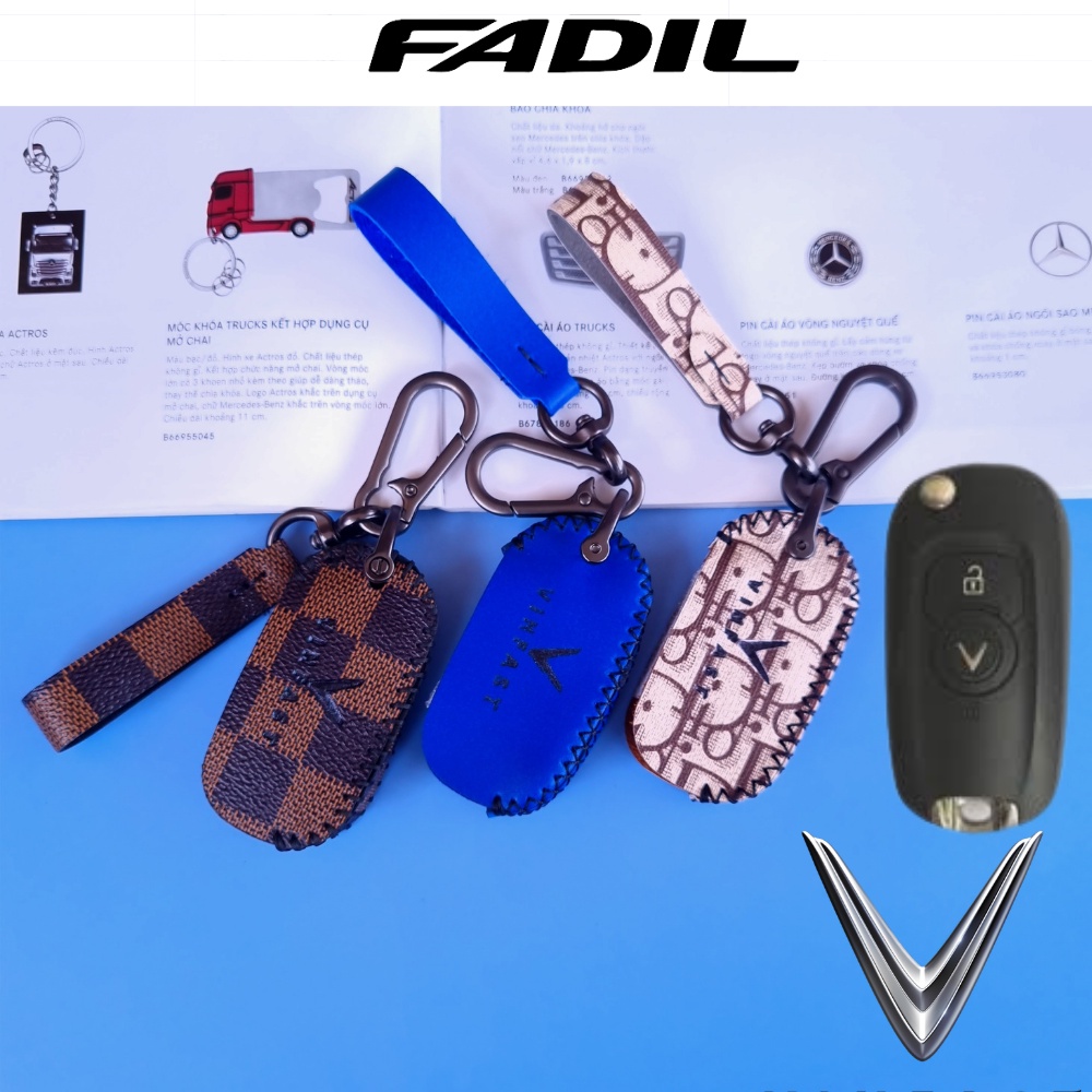 Bao Da Chìa Khóa Fadil,Bọc Chìa Khóa Fadil nhiều màu sắc