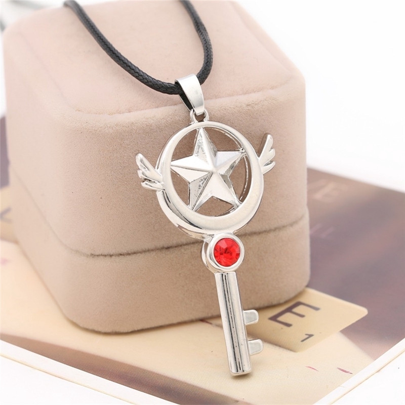 Dây chuyền mặt hình biểu tượng hoạt hình Sakura độc đáo