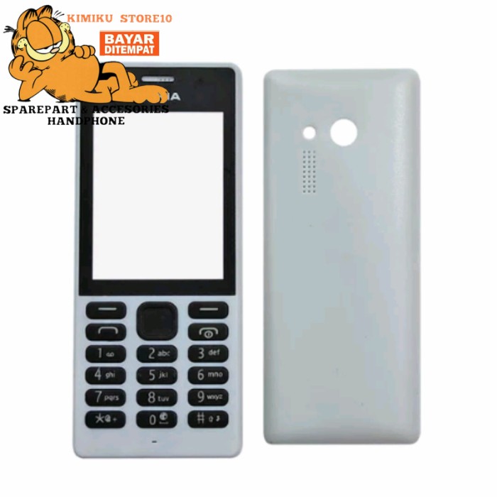 Ốp Điện Thoại Màu Trắng Cho Nokia Asha 150 N 150