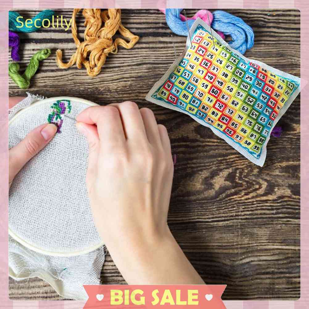 Túi Đựng Kim Thêu Tranh Chữ Thập DIY