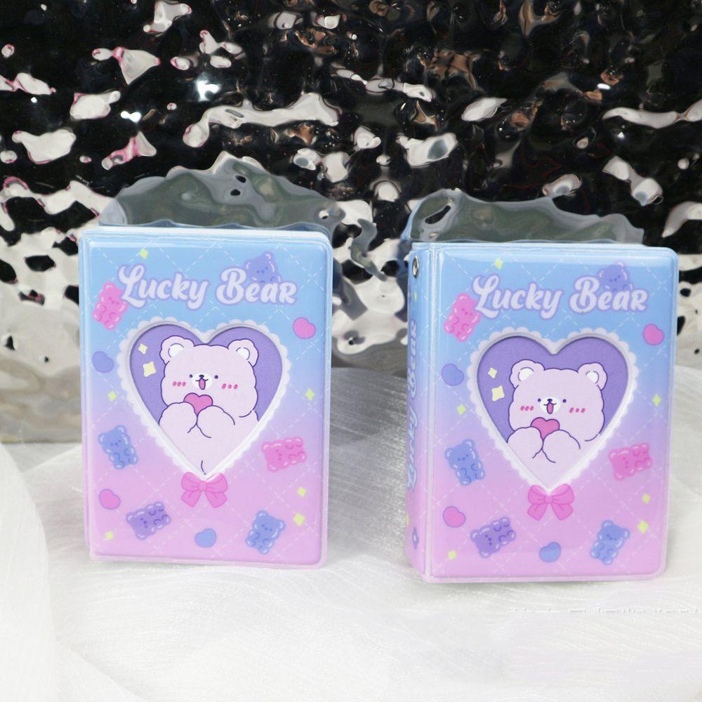 Lloyd Album Ảnh Kèm Móc Khóa Túi Đựng Thẻ Sưu Tầm Hình Bánh Gấu Hoạt Hình Trái Tim Sưu Tầm Ảnh Idol 20 Cái