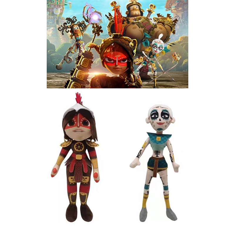 Búp Bê Nhồi Bông Maya Chiapa Warrior 28cm