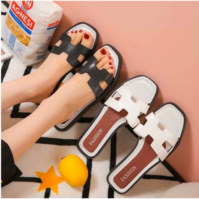 Dép chữ H dáng đẹp đi mưa tốt