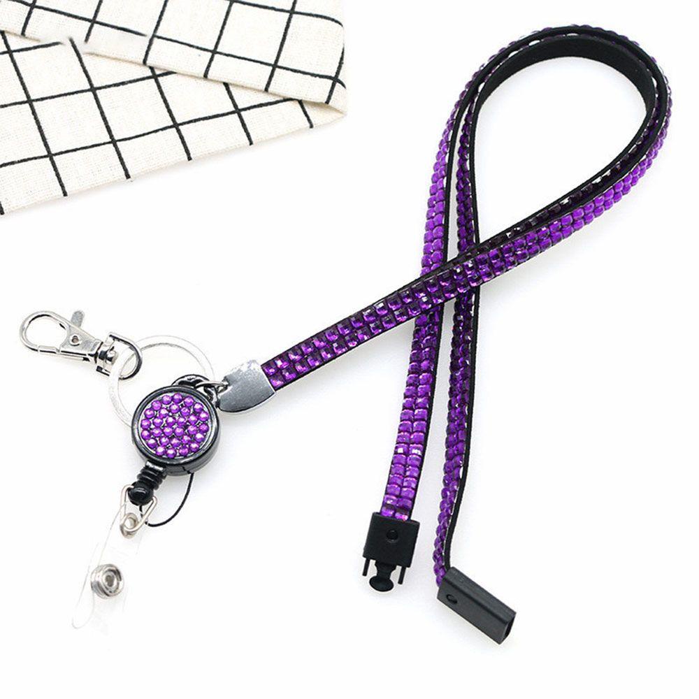 BTLIMER Dây Kẹp Cổ Đính Đá Lấp Lánh Chất Lượng Cao Cho Văn Phòng