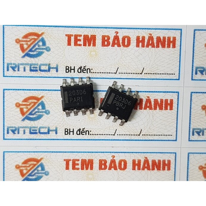 Combo 5 con] 203D6, NCP1203D60R2G IC Chuyên Dụng SOP-8