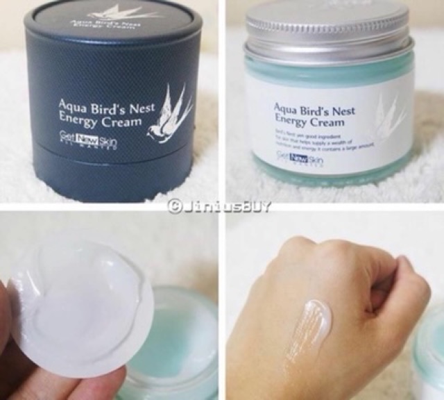 Kem dưỡng da tổ yến Aqua Bird’s Nest Energy Cream - Guu