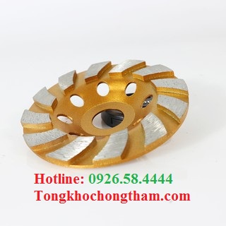 Lưỡi mài bê tông kích thước 100mm - Đá mài bê tông hàng chính hãng