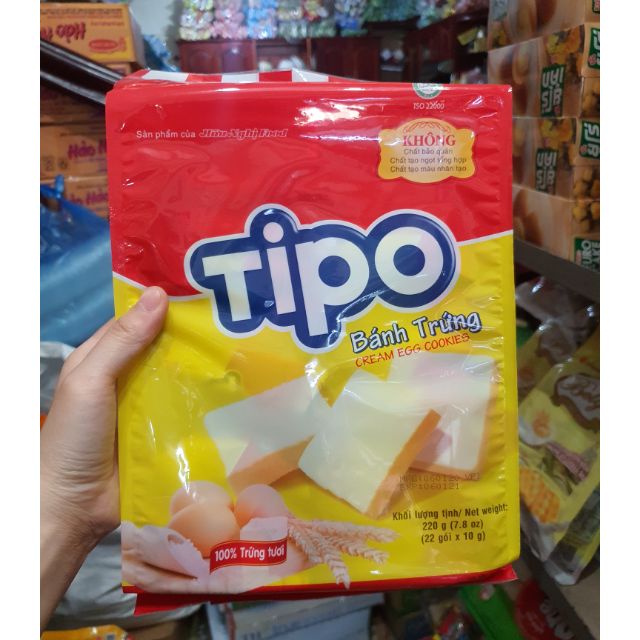 Bánh Tipo trứng nướng 220g