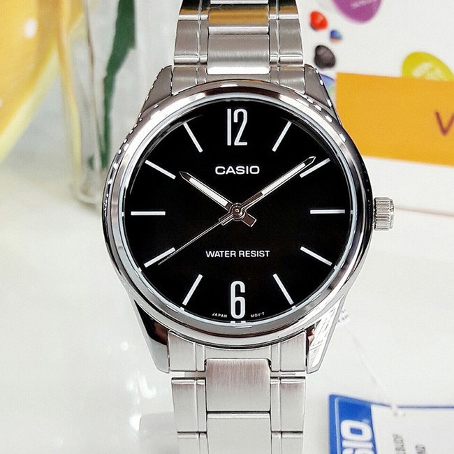 Đồng hồ nữ dây thép không ghỉ Casio LTP-V005D-1BUDF chính hãng | BigBuy360 - bigbuy360.vn