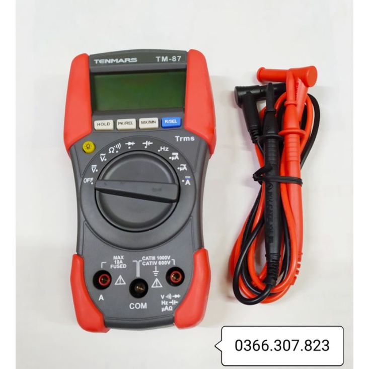Đồng hồ vạn năng hiển thị số Tenmars TM-87
