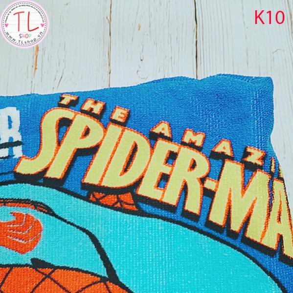 Khăn tắm - Khăn tắm choàng Spider Man có mũ cho bé - Đồ dùng cho bé - Khăn tắm cho bé