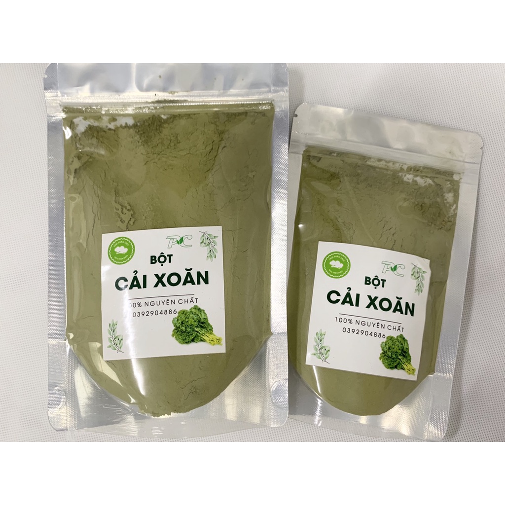 Bột cải xoăn dùng giảm cân hiệu quả, nấu bột ăn dặm cho bé (50gram-100gram-200gram)