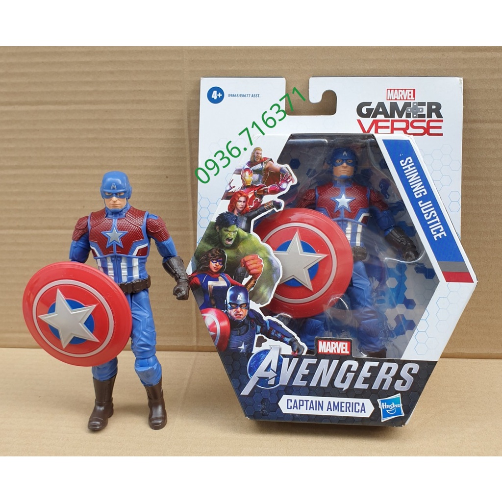 Mô hình nhân vật Marvel Avengers - Captian America