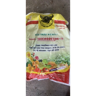 Phân đầu trâu hữu cơ hcmk7 trichoderma + te - 5kg