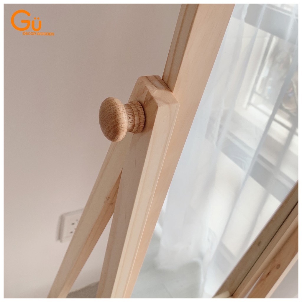 GƯƠNG SOI TOÀN THÂN - GƯƠNG DI ĐỘNG GỖ - GƯƠNG DECOR TRANG TRÍ NHÀ CỬA