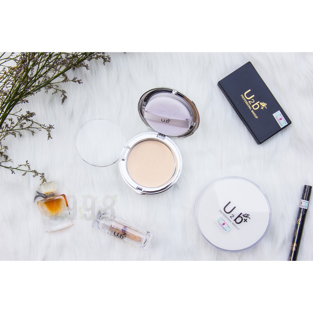 Phấn nền nén chuyên nghiệp Hàn Quốc siêu mịn và chống nhờn U2b ( tặng kèm 1 lõi fill) | BigBuy360 - bigbuy360.vn