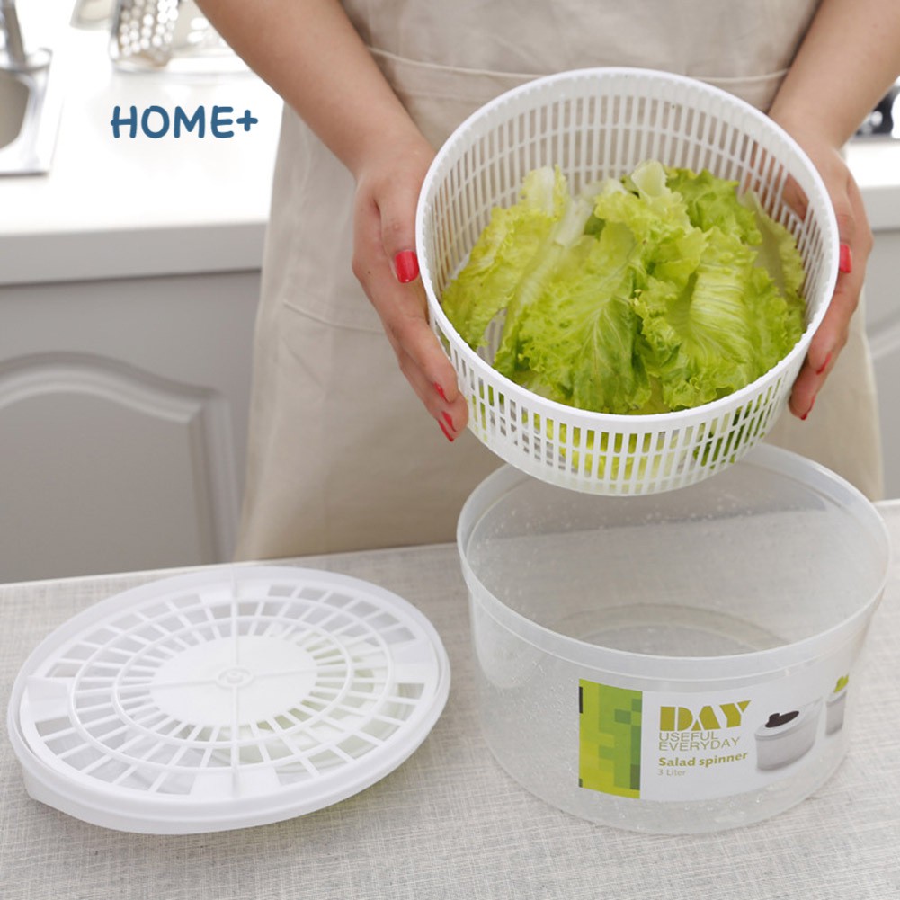 SPINNER VN Dụng Cụ Làm Ráo Nước Cho Rau Trộn Salad Tiện Dụng