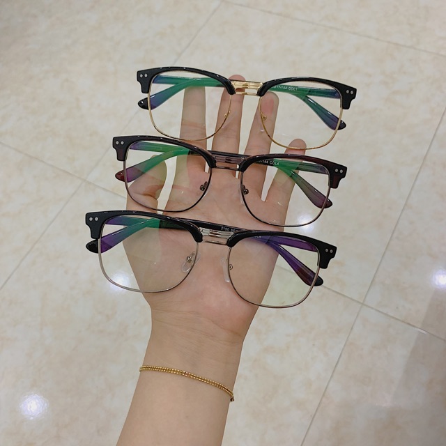 Gọng nhưa kim loại