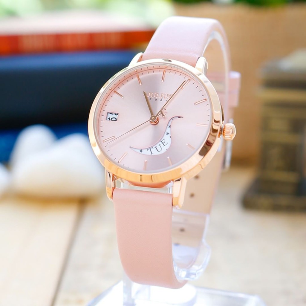 Đồng hồ nữ JULIUS JA1076 dây da | BigBuy360 - bigbuy360.vn