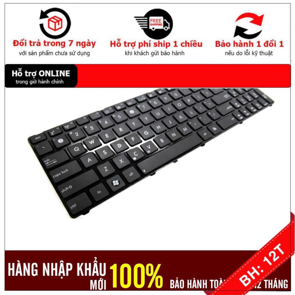 [BH12TH] Bàn phím Laptop Asus A52 A52F A52J K52 K52F K52J X52 X52F X52J Hàng Mới 100% Bảo hành 12 tháng