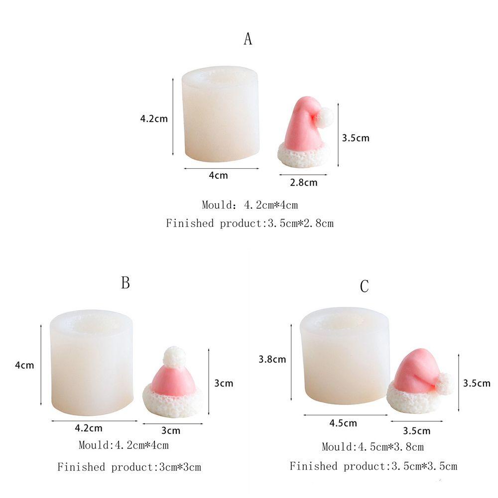 Khuôn Làm Nến DIY Hình Nón Giáng Sinh Trang Trí Nhà Ở