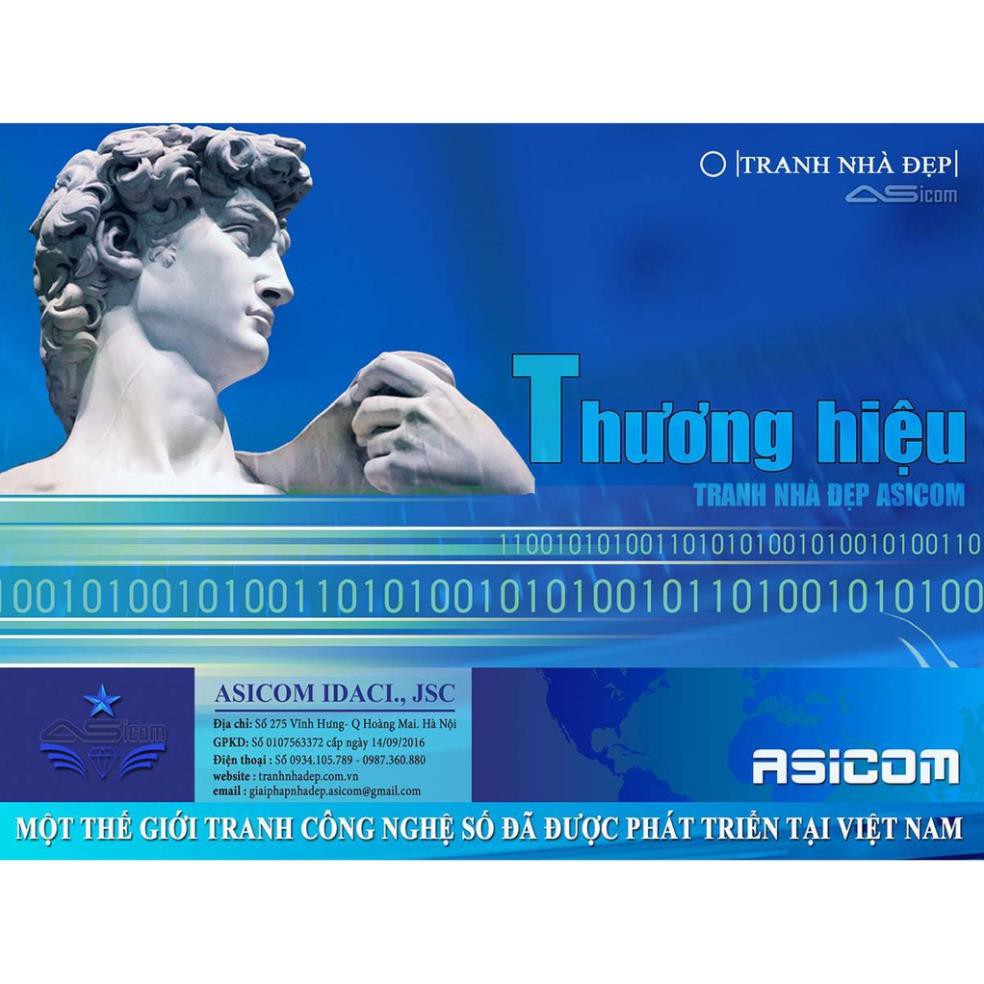 Bộ tranh PHONG CẢNH - SƠN THỦY HỮU TÌNH ghép 5 tấm chất liệu in vải lụa hoặc giấy ảnh bóng gương Mã số: 20072258L5