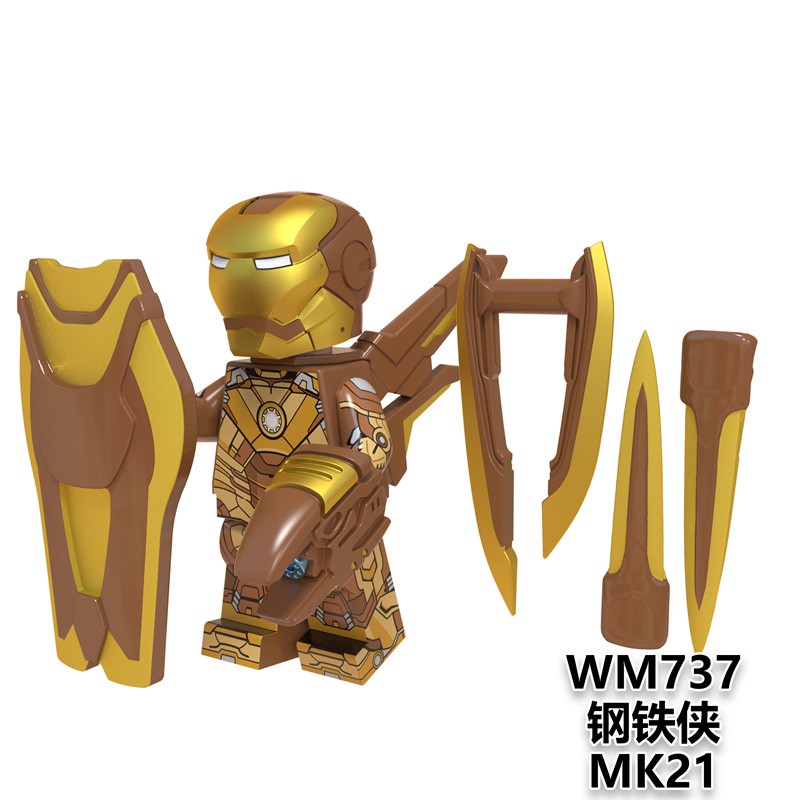 Đồ chơi mô hình lắp ghép Iron Man MK30 MK36 MK50 WM6065