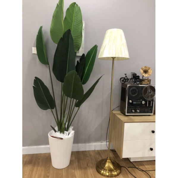 Ảnh thật - Đèn cây trang trí, đèn decor hiện đại, đèn góc sofa 028 bảo hành 3 năm