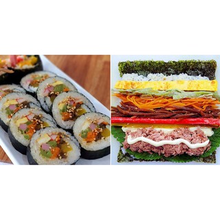 Nguyên Liệu Làm Cơm Cuộn Kimbap