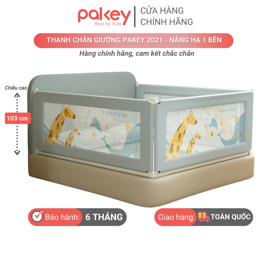 Thanh chắn giường Pakey bản Nâng cấp 2021